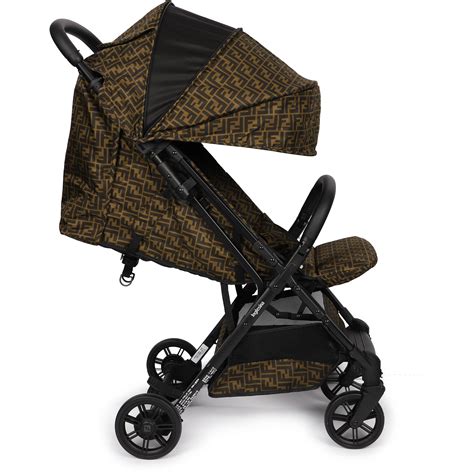 fendi stroller brown|fendi baby.